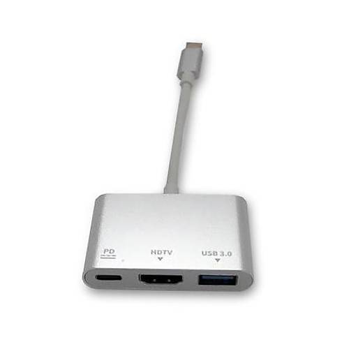 Beek BC-DSP-ADP-UC-H1A1C USB Type C to HDMI USB PD USB Ekran Adaptr