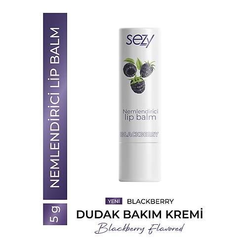 Sezy Brtlen Aromal Nemlendirici Lip Balm 5 gr  Doal & Besleyici Dudak Bakm
