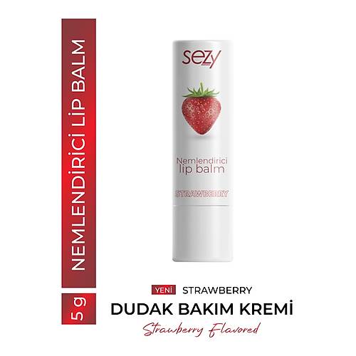 Sezy ilek Aromal Nemlendirici Lip Balm 5 gr  Doal & Besleyici Dudak Bakm