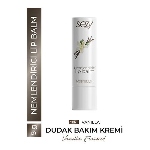 Sezy Vanilya Aromal Nemlendirici Lip Balm 5 gr  Doal & Besleyici Dudak Bakm