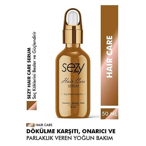 Sezy Hair Care Sa Bakm Serumu - Besleyici, Onarc Ve Parlaklk Veren Youn Bakm (50 Ml)