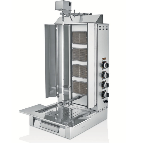 Bem 4 Radyanl� �stten Motorlu Gazl� CE D�ner Oca�� - BM.DO.04 UM