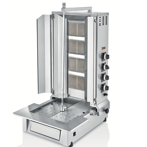 Bem 4 Radyanl� Alltan Motorlu Gazl� CE D�ner Oca�� - BM.DO.4 A