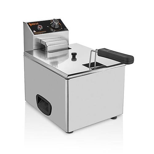 Tekli Kapakl� 8 lt Elektrikli Frit�z