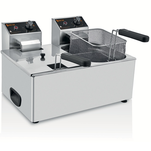 �iftli Kapakl� 5+5 lt Elektrikli Frit�z