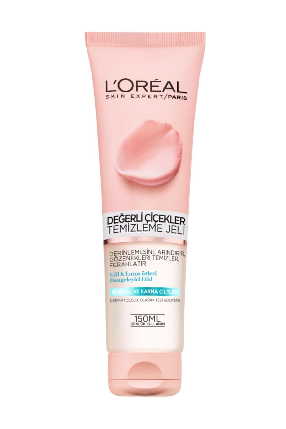 L'oréal Paris Değerli Çiçekler Temizleme Jeli Normal Ve Karma Ciltler