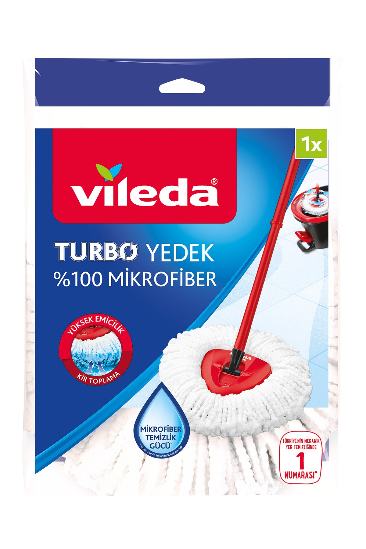 Turbo Classic Üçgen Mikrofiber Yedek Paspas-