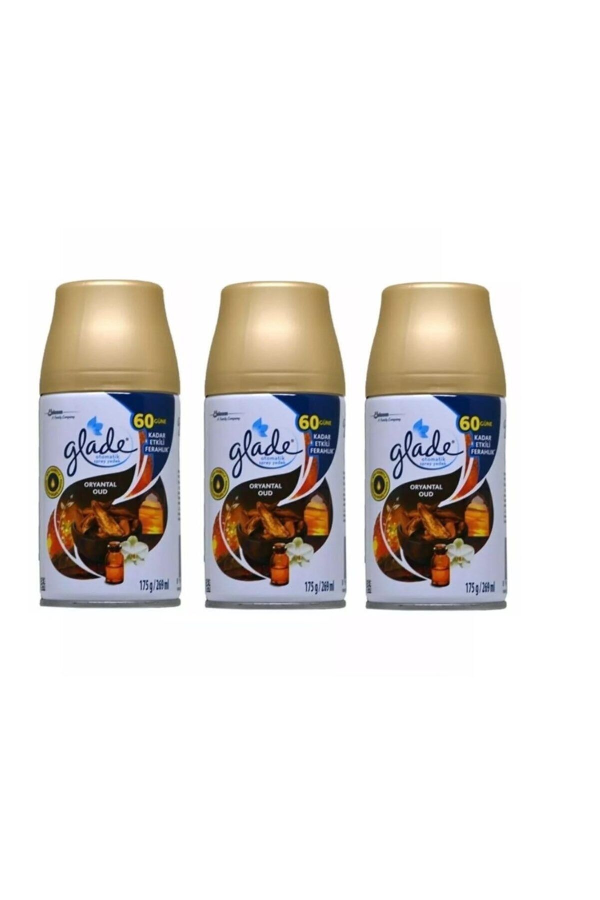 Otomatik Sprey Oda Kokusu Yedek Oryantal Oud 3 X 269 Ml