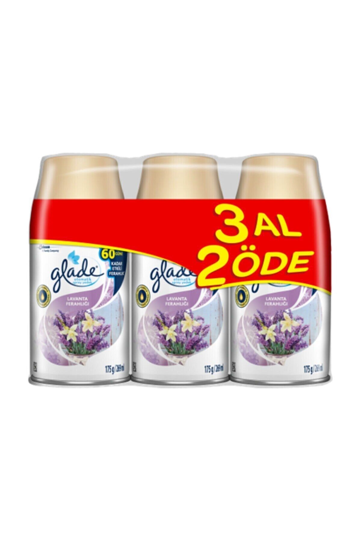 Otomatik Sprey Lavanta Oda Kokusu Yedeği 269 ml X 3 Adet