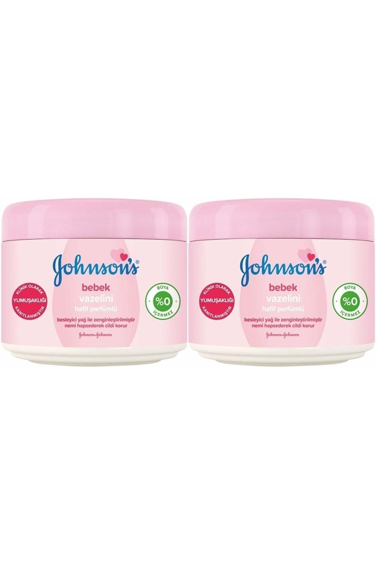 Johnsons Baby Bebek Vazelini Hafif Parfümlü 100ml (2 Li Set)