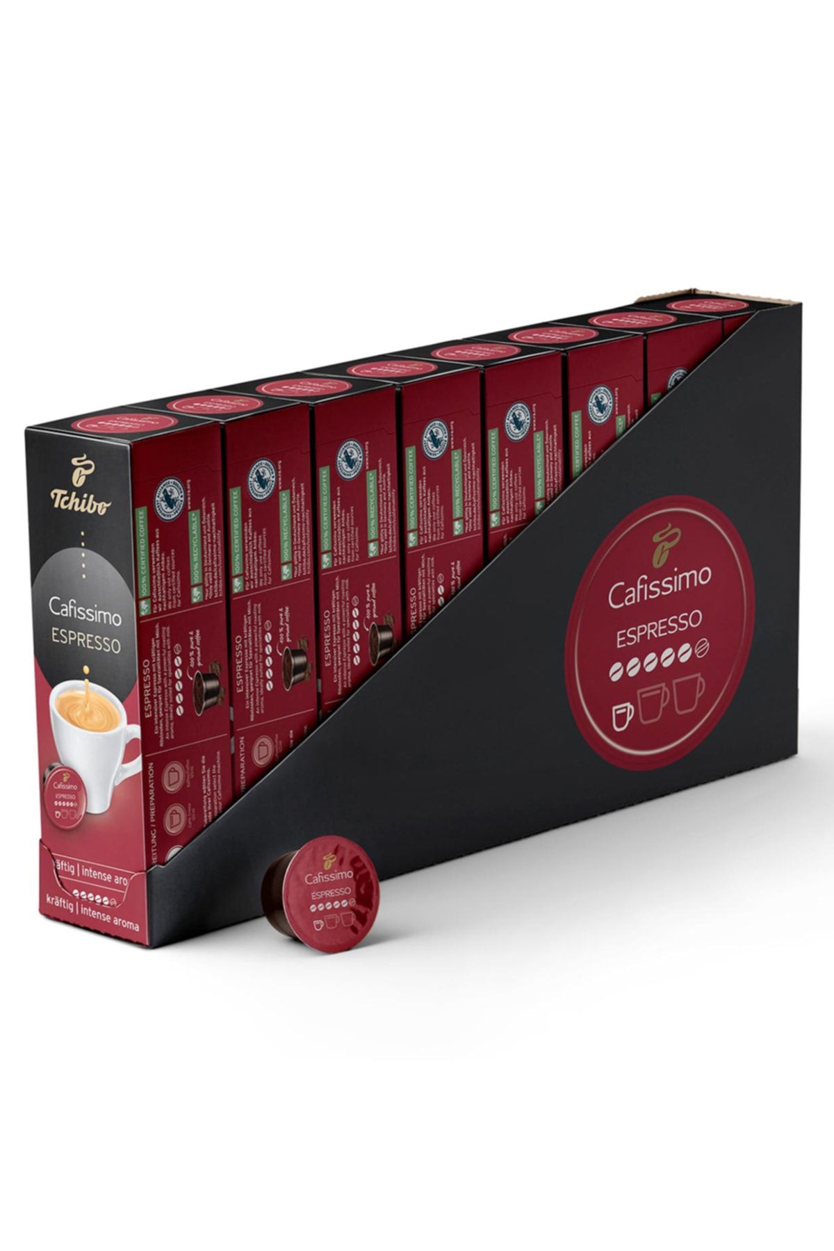 Espresso Intense Aroma Kapsül Kahve 10 Lu X 8 Adet