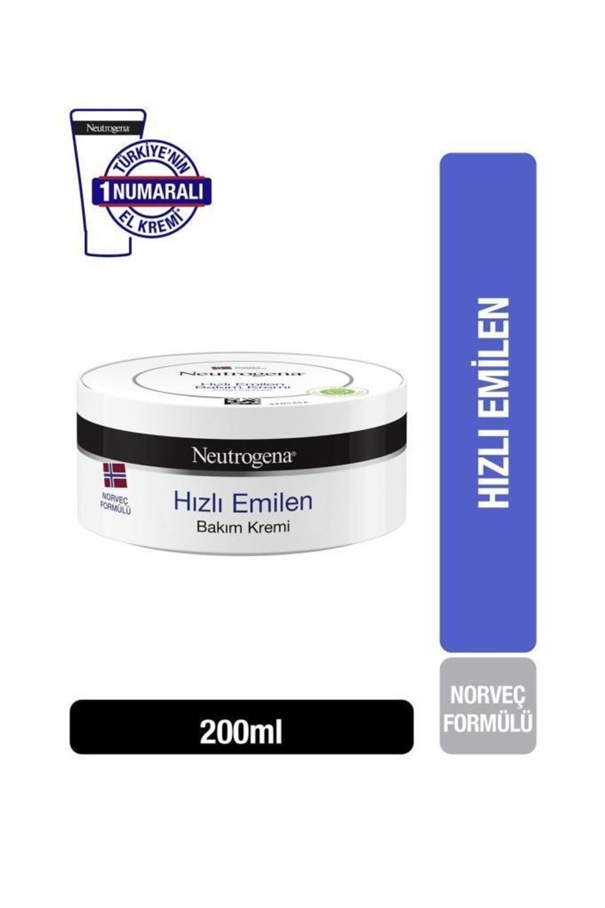 Neutrogena  Norveç Formülü Hızlı Emilen Bakım Kremi 200 Ml