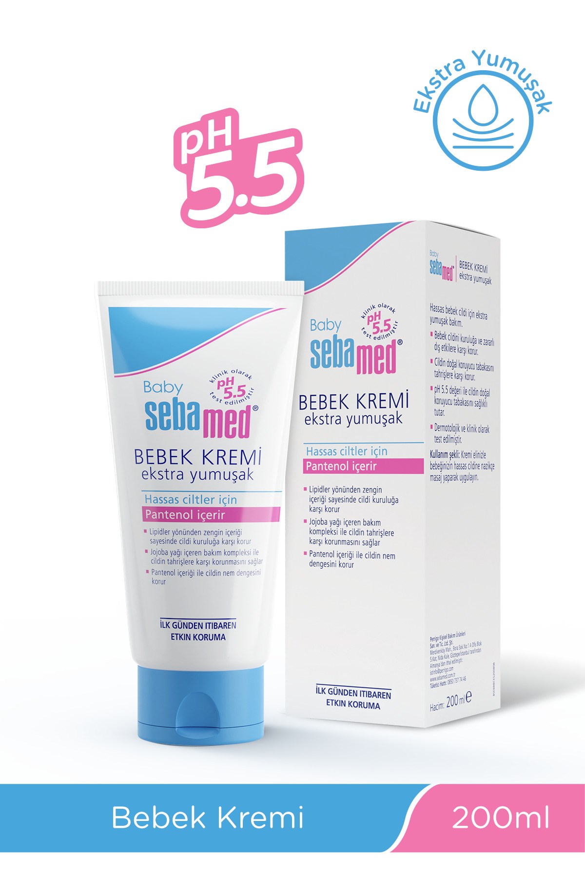 Ekstra Yumuşak Bebek Kremi 200 ml