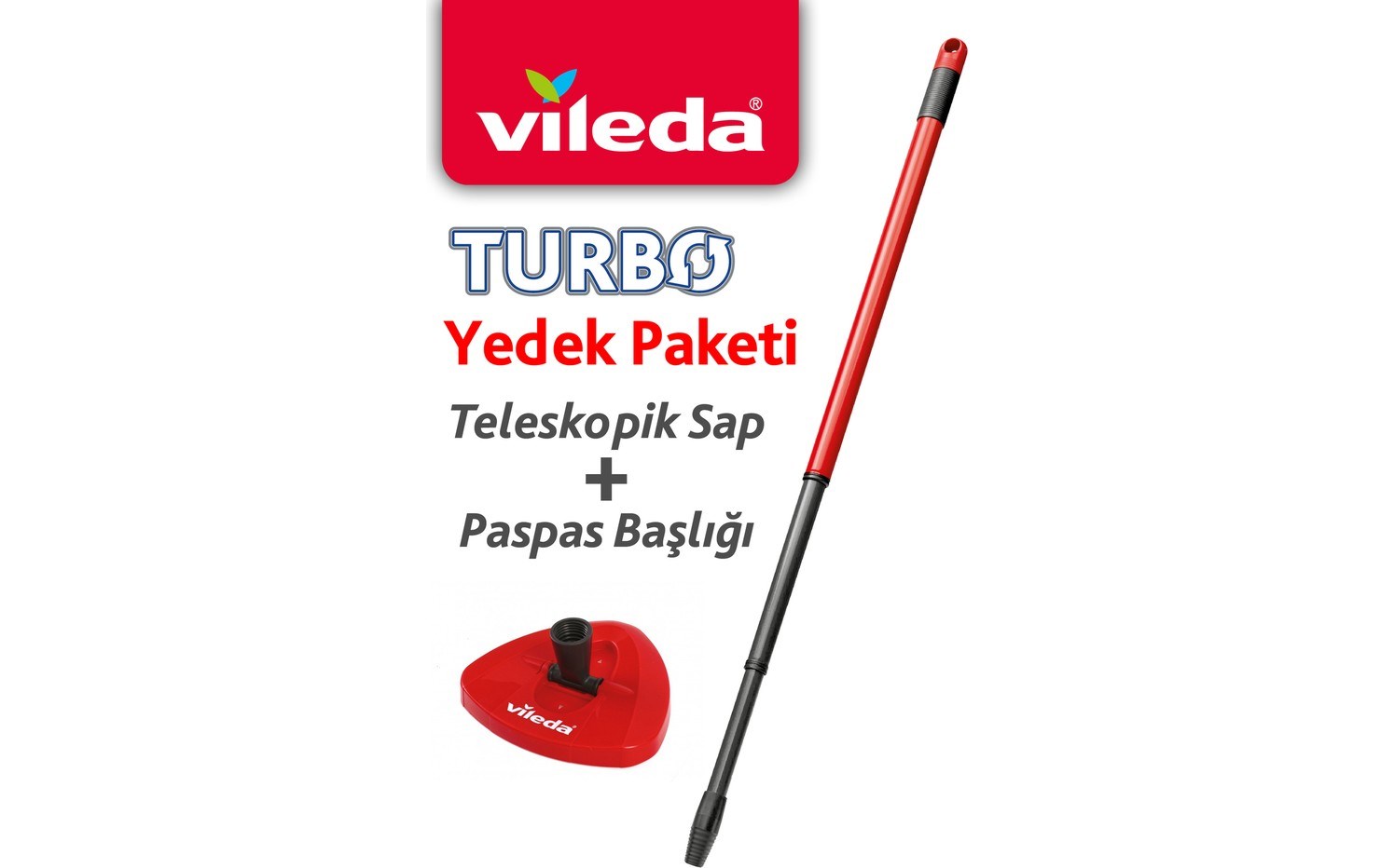 Turbo Teleskopik Sap + Üçgen Başlık