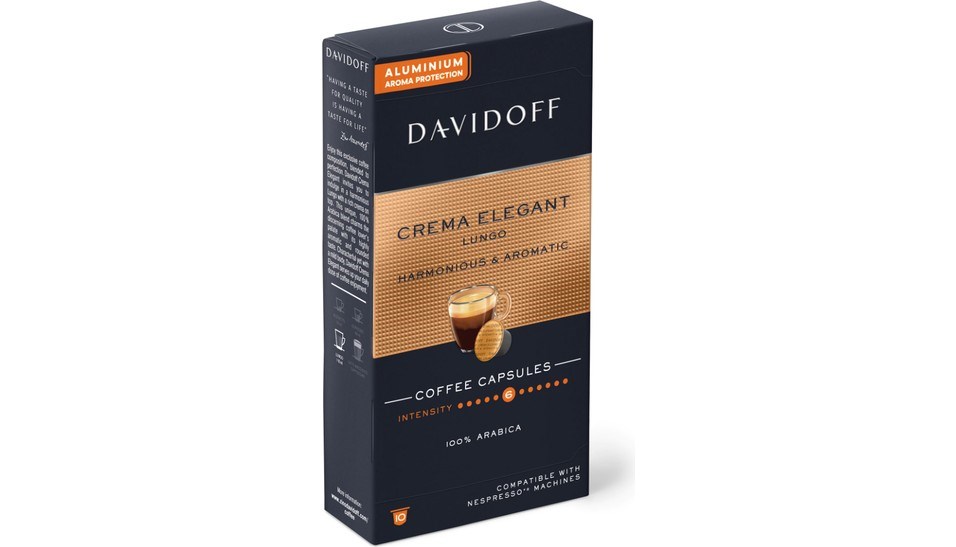 Davidoff Crema Elegant Lungo Kapsül Kahve 10 Lu