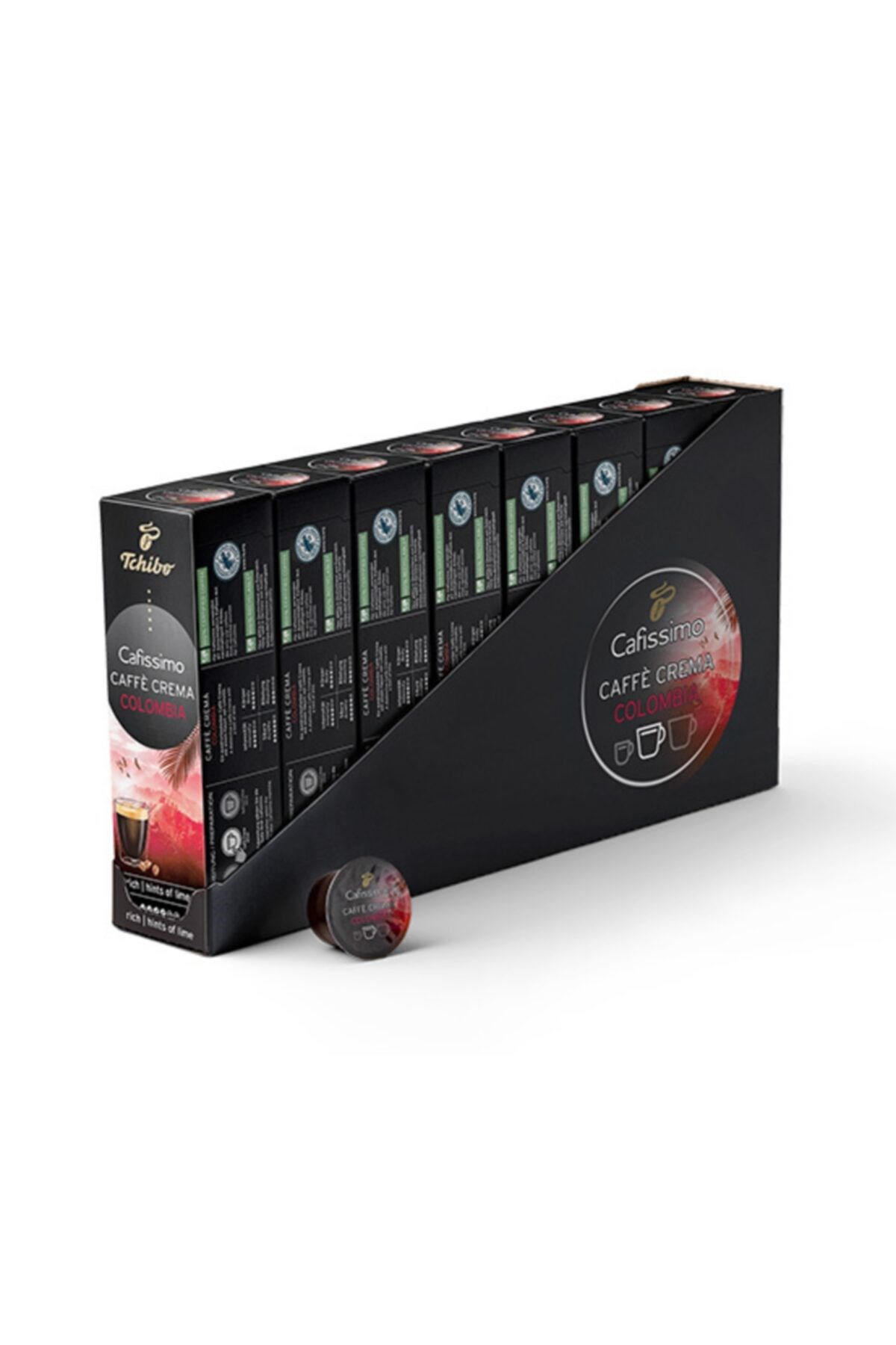 Cafissimo Caffè Crema Colombia Kapsül Kahve 8x10 Adet
