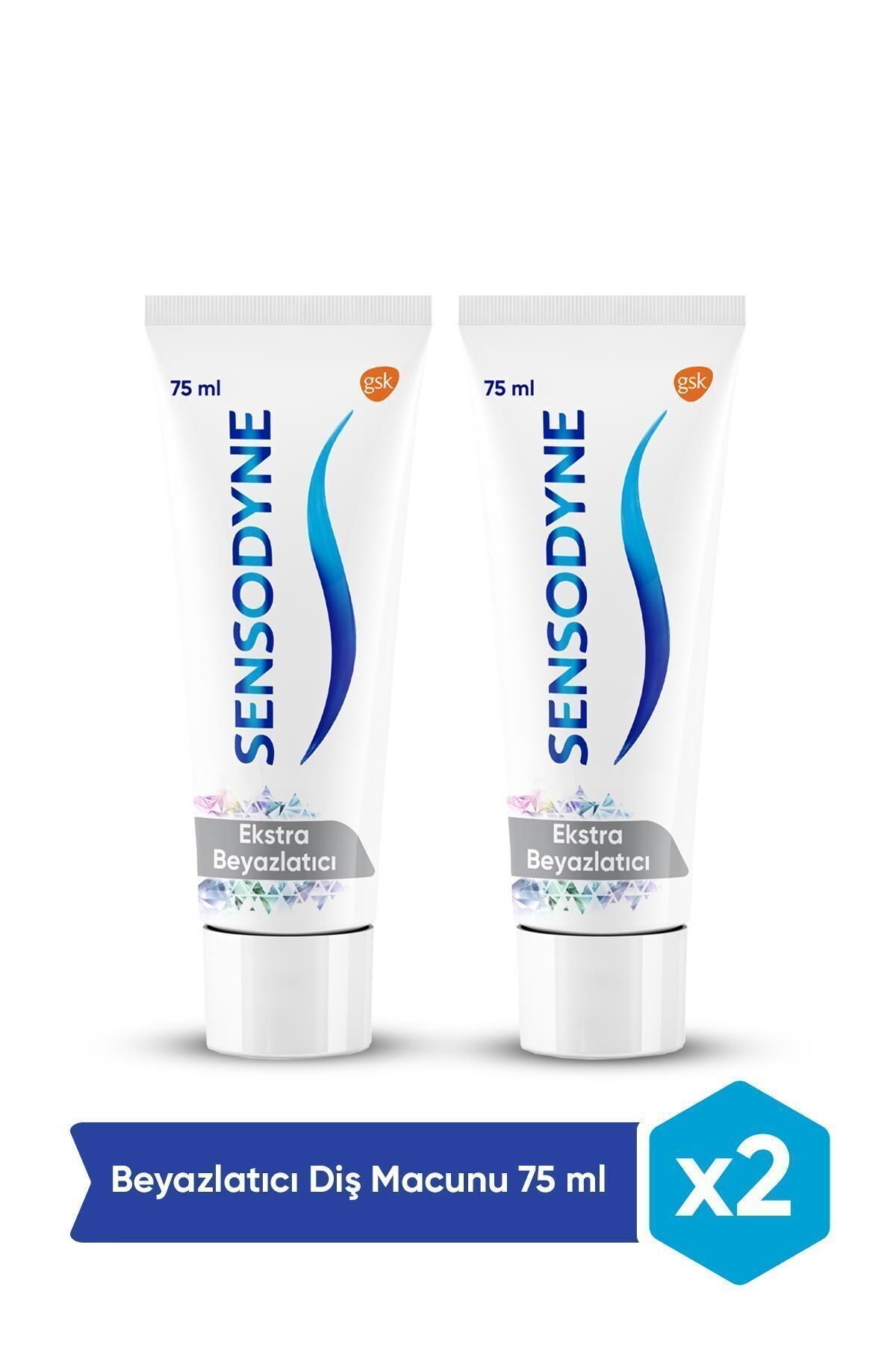 Ekstra Beyazlatıcı Diş Macunu 75ml X 2 Adet
