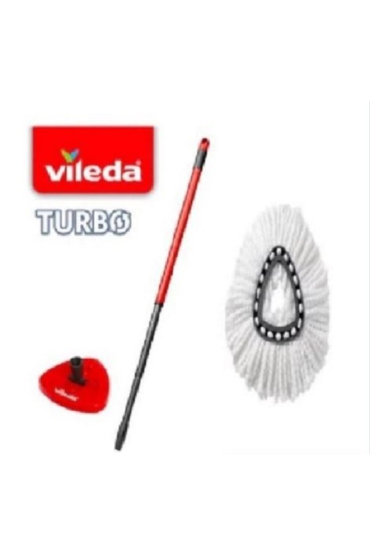 Turbo Pedallı Yedek , Turbo Sap + Üçgen Başlık + Classic Üçgen Mikrofiber Yedek Paspas