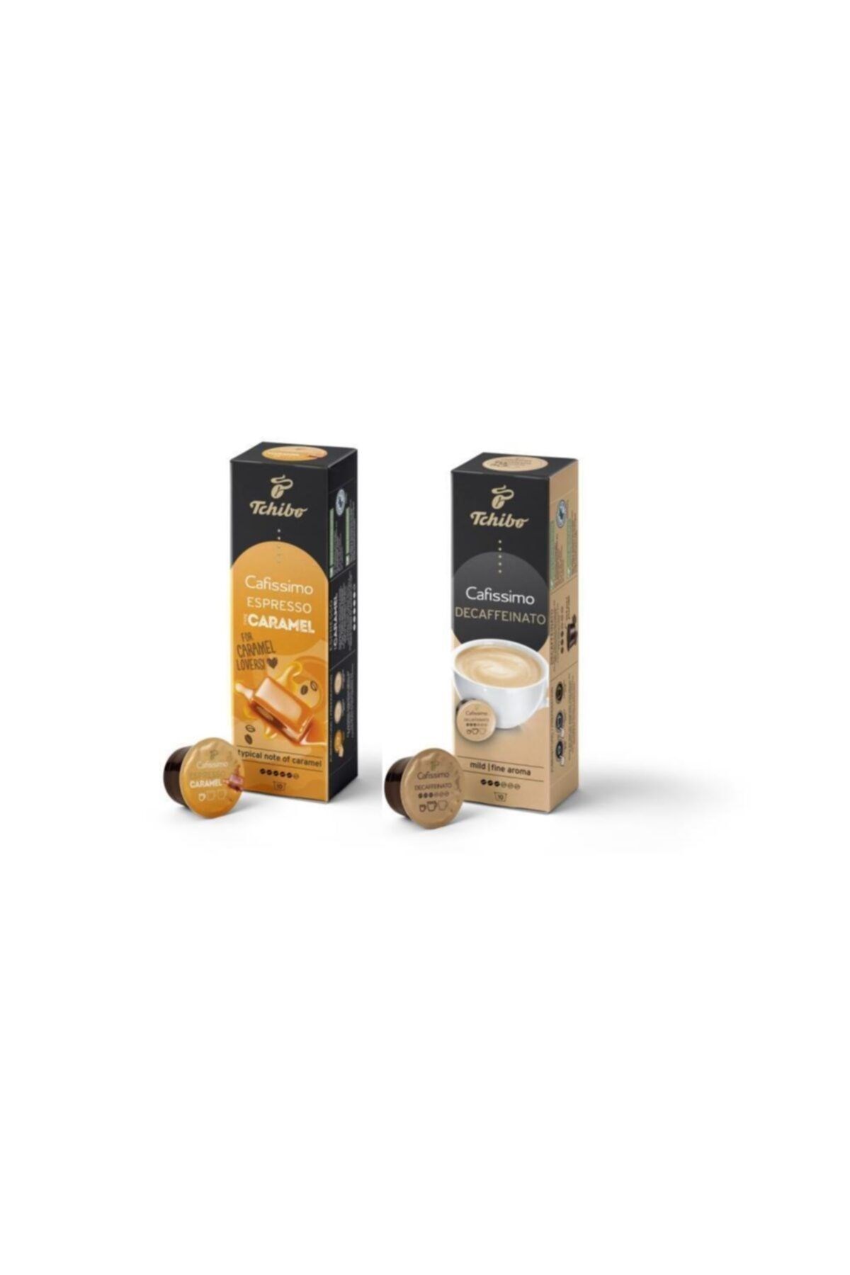 Tcihibo Kapsül Set Espresso Caramel & Cafıssımo C.c Decaffeinated 2li
