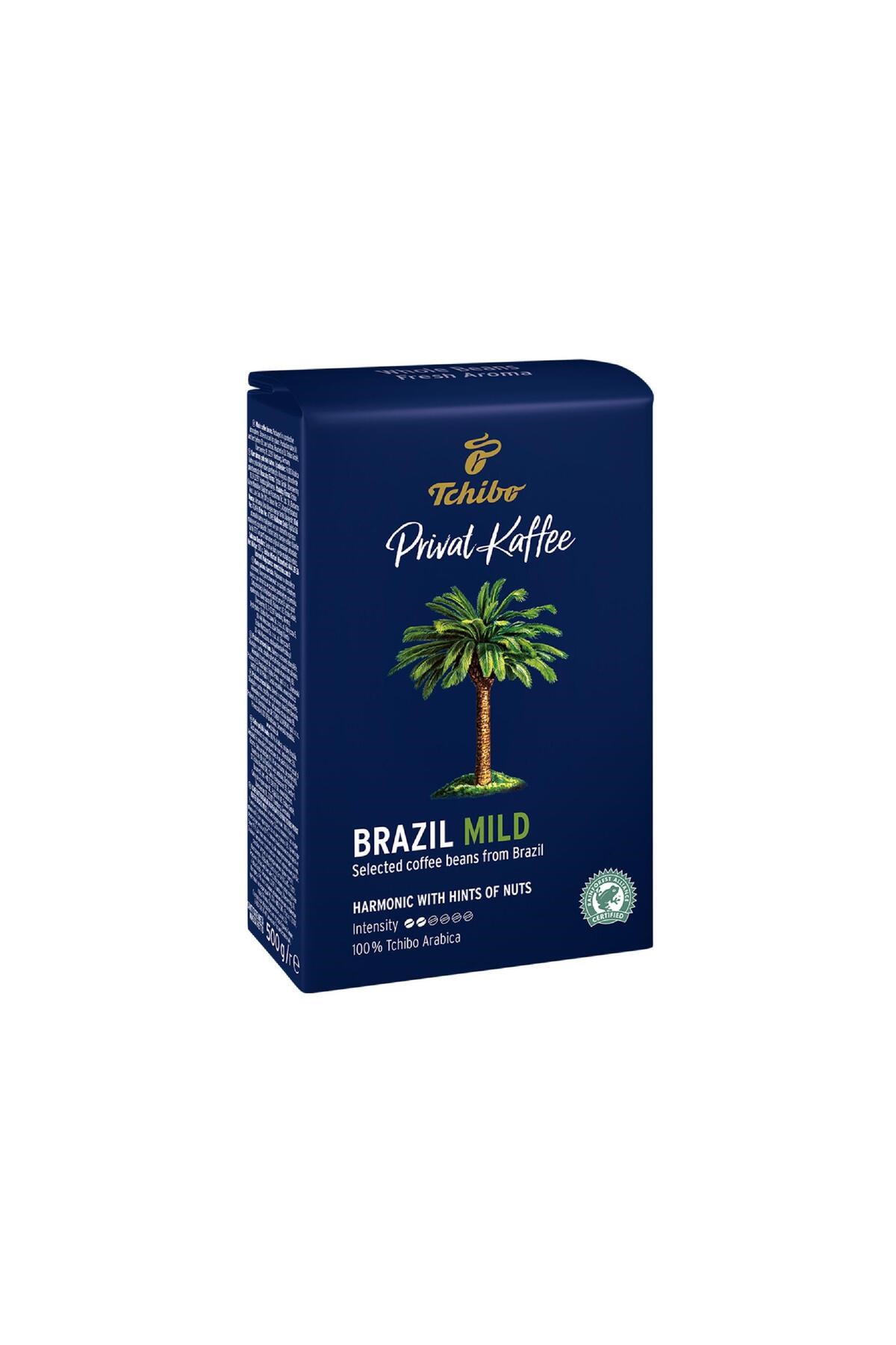 Privat Kaffee Brazil Mild Çekirdek Kahve 500 Gr.