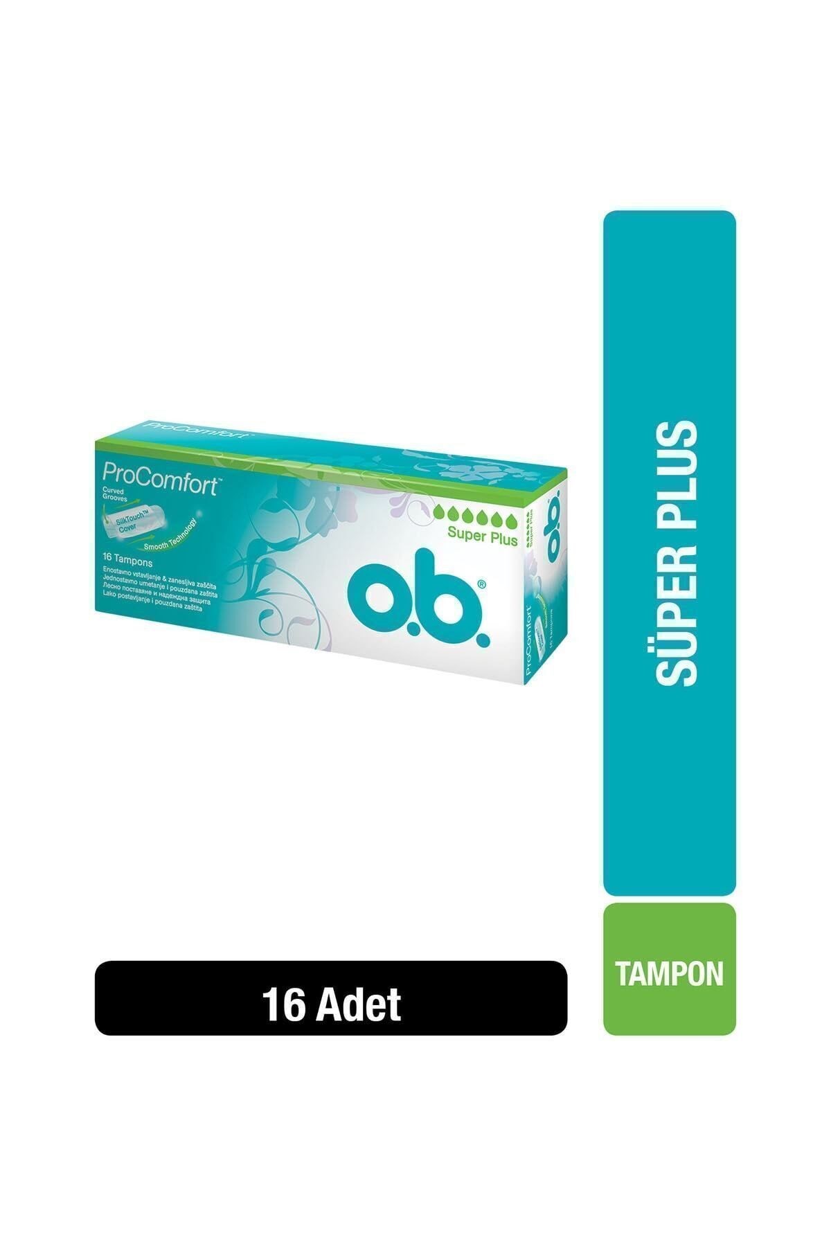O.B. Tampon Darwin Süper Plus 16'lı