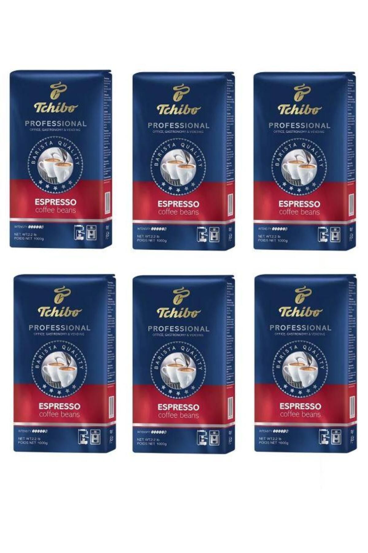 Tchibo Profesional Espresso Çekirdek Kahve 1 Kg X 6 Adet