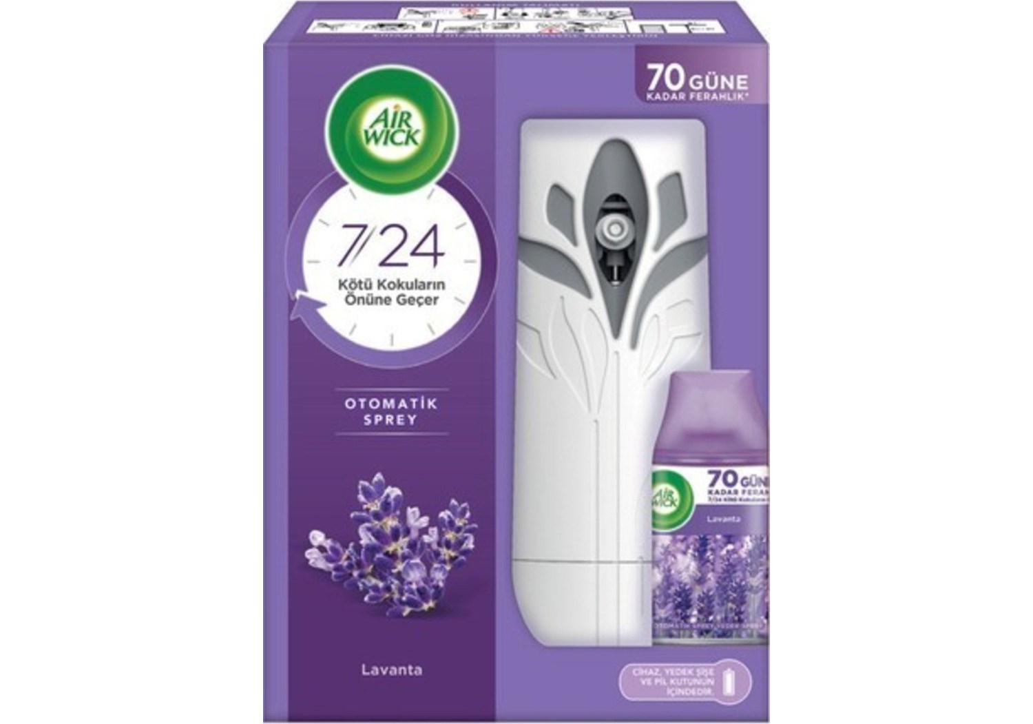 Oda Kokusu Freshmatic Lavanta Kit + Yedek