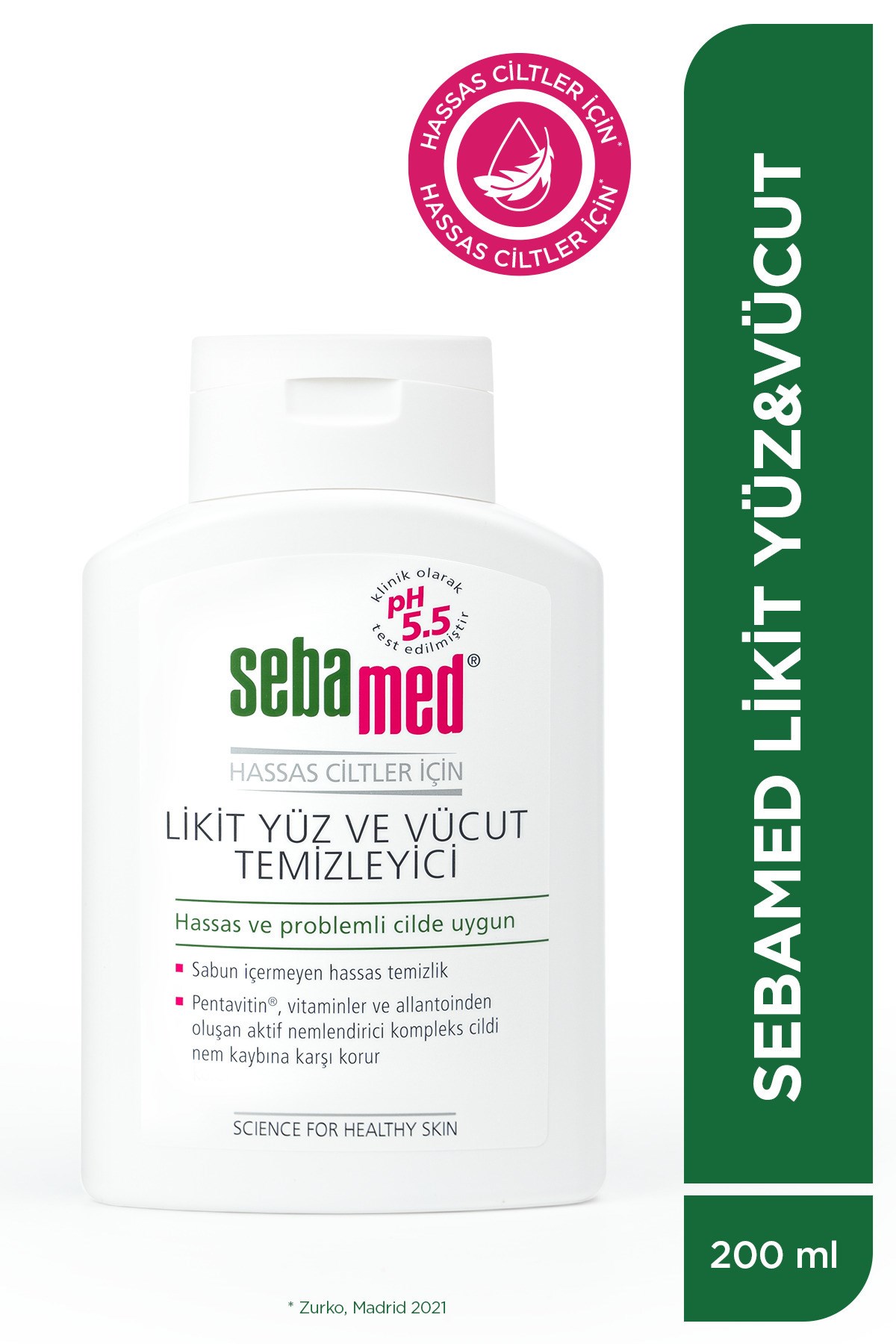 Likit Yüz & Vücut Temizleyici 200 ml