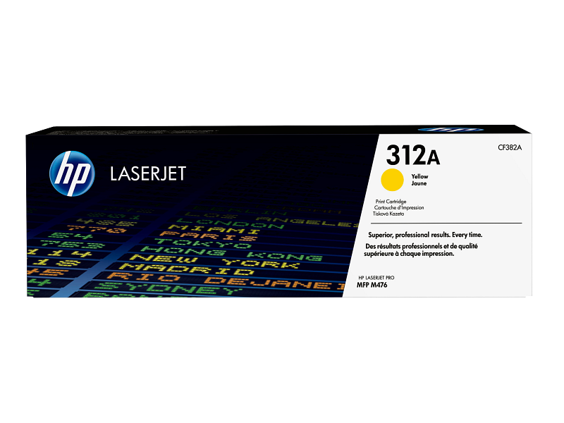 HP 312A CF382A Sarı Orijinal Toner 2700 Sayfa