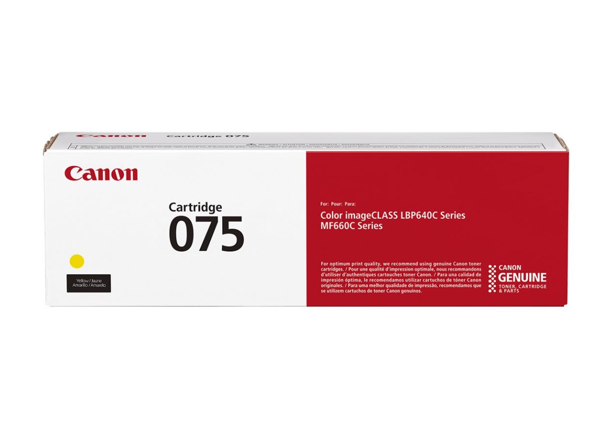 Canon CRG-075 Sarı Orijinal Toner 6362C001 - 1.300 Sayfa