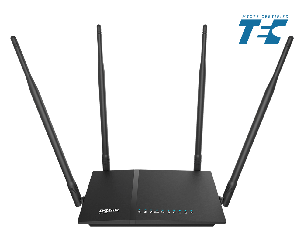 D-Link DIR-825M/C1 Kablosuz AC1200 Dual Band Multi-Mode Router