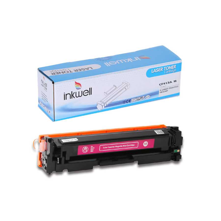 HP CF413X (413X) Kırmızı Yüksek Kapasiteli Muadil Lazer Toner - 5.000 Sayfa