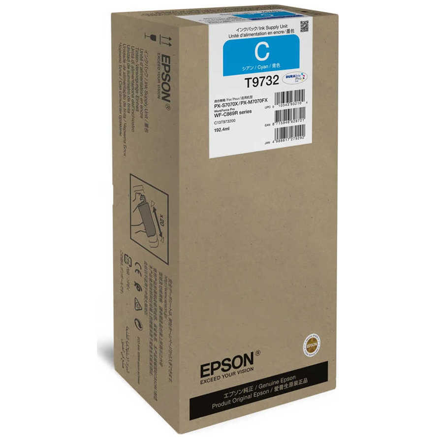 Epson T9732 C13T973200 XL Orijinal Mavi Kartuş 22.000 Sayfa