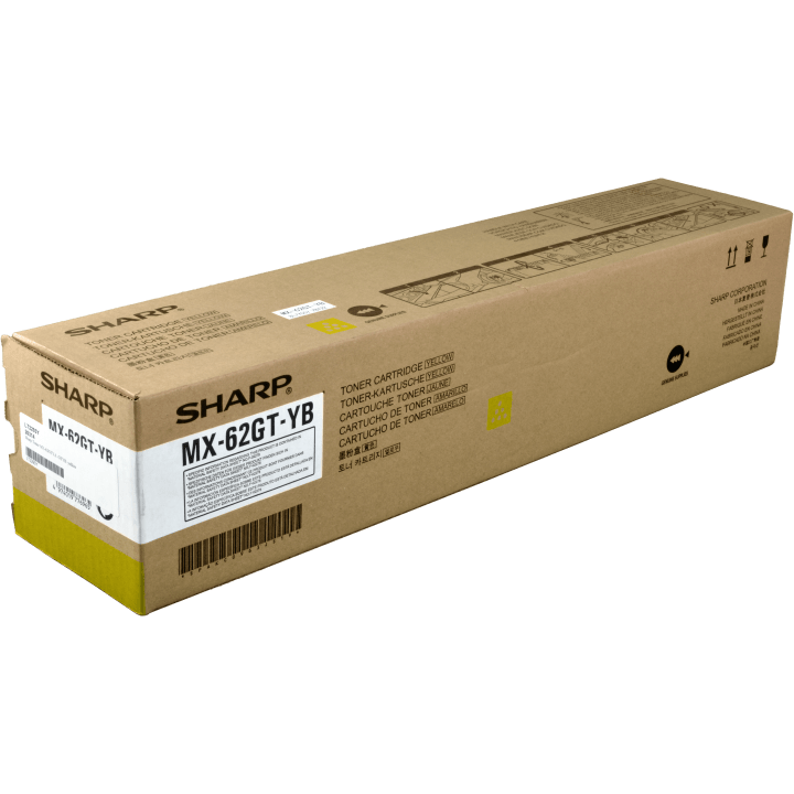 SHARP MX-62GTYB Sarı Orjinal Toner