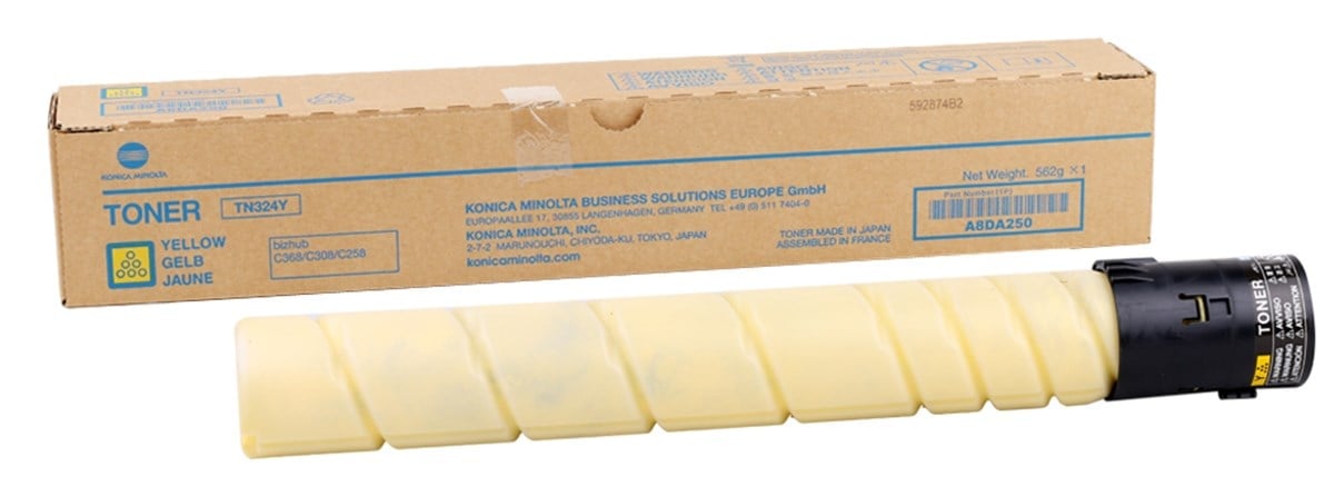 Konica Minolta TN-324Y Sarı Orijinal Toner 26.000 Sayfa