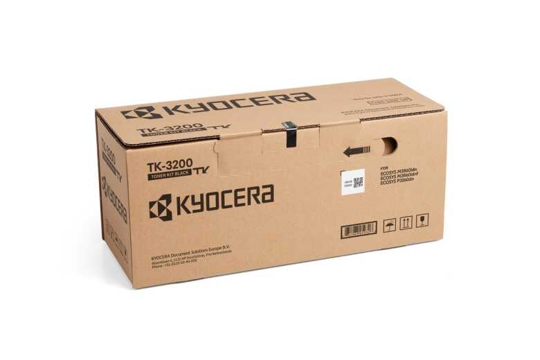 Kyocera TK-3200 Siyah Orijinal Toner 40000 Sayfa