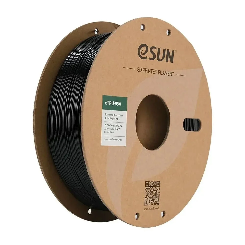 Esun eTPU-95A Siyah Filament 1.75mm 1KG