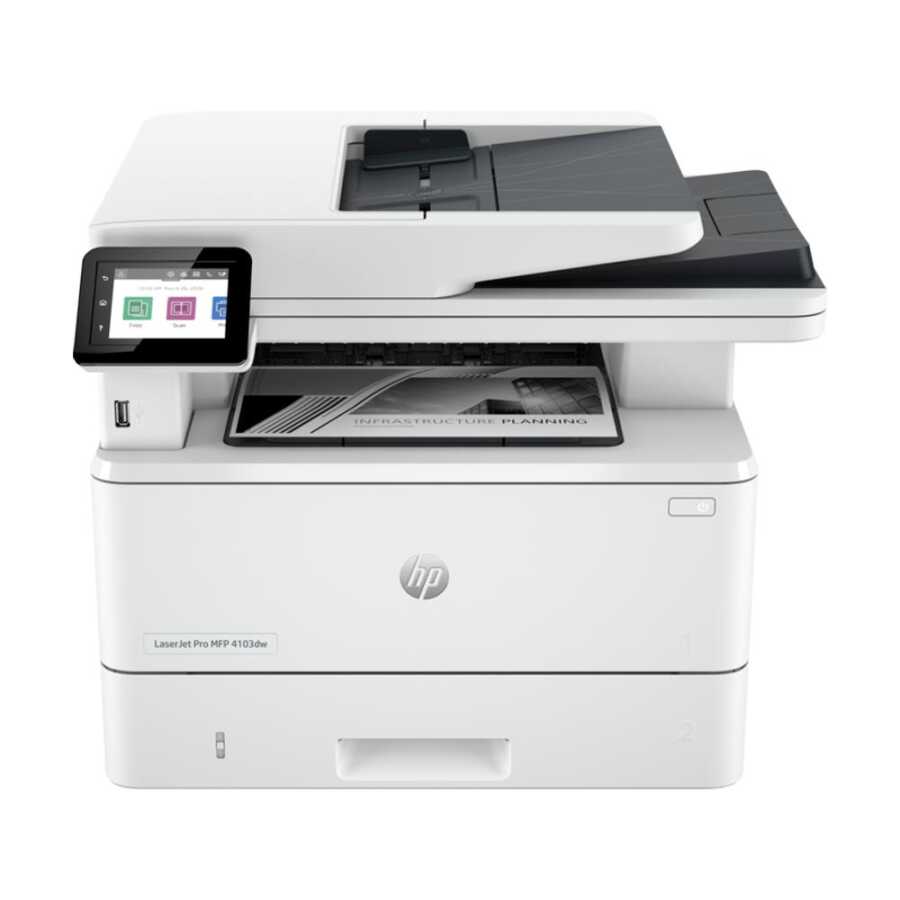 HP LaserJet Pro 4103FDW 2Z629A Mono Çok Fonksiyonlu Lazer Yazıcı