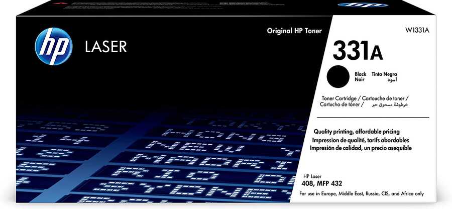 HP W1331A Siyah Orijinal Toner 331A