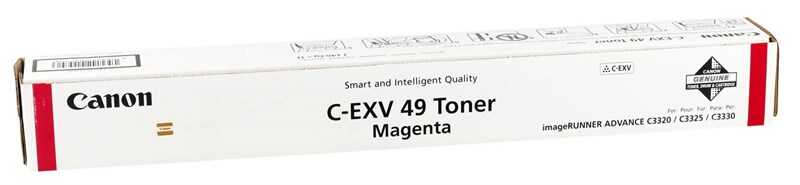 Canon C-EXV 49 Orijinal Kırmızı Fotokopi Toner