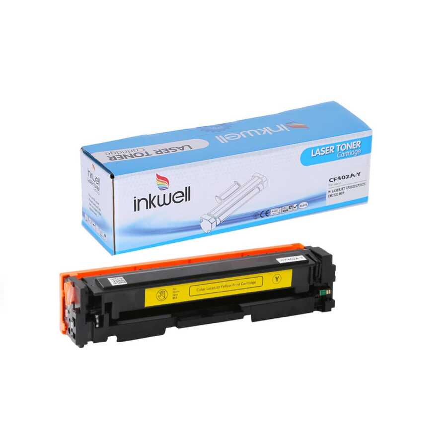 HP 201A CF402A Sarı Muadil Toner