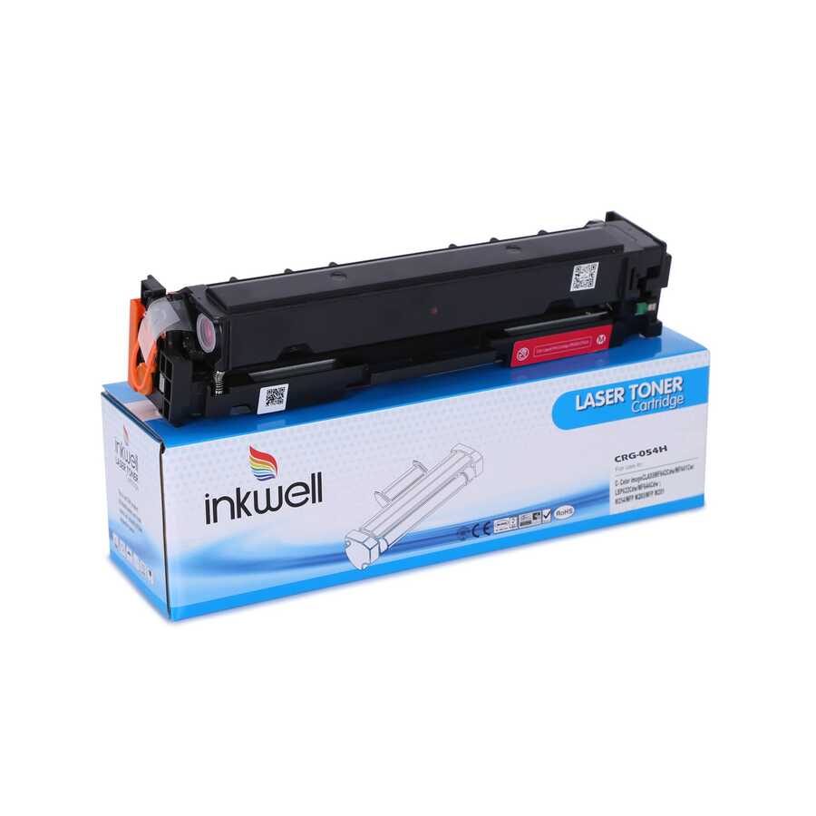 Canon CRG-054H M Yüksek Kapasiteli Kırmızı Muadil Toner - 2.300 Sayfa