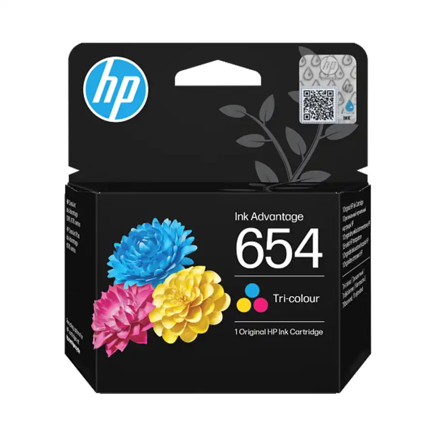 HP 654 Üç Renkli Orijinal Kartuş (7FP38UE)