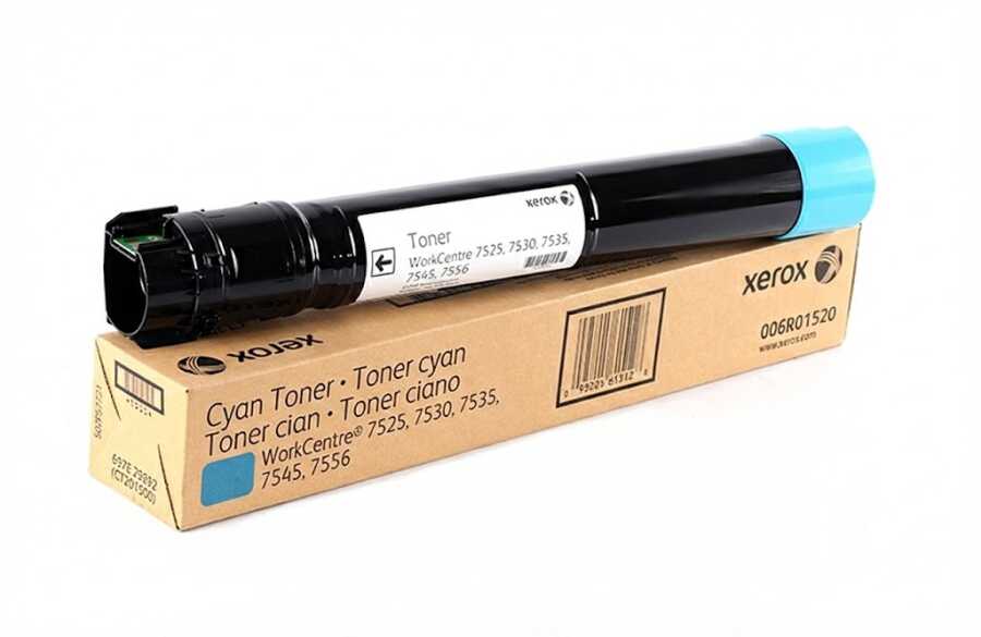 Xerox WorkCentre 7525 006R01520 Mavi Orijinal Fotokopi Toner