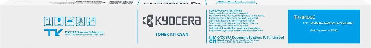 Kyocera TK-8455C Orijinal Mavi Toner