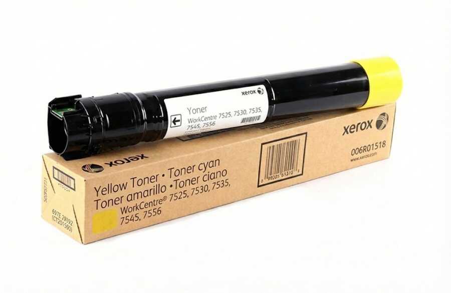 Xerox WorkCentre 7525 006R01518 Sarı Orijinal Fotokopi Toner