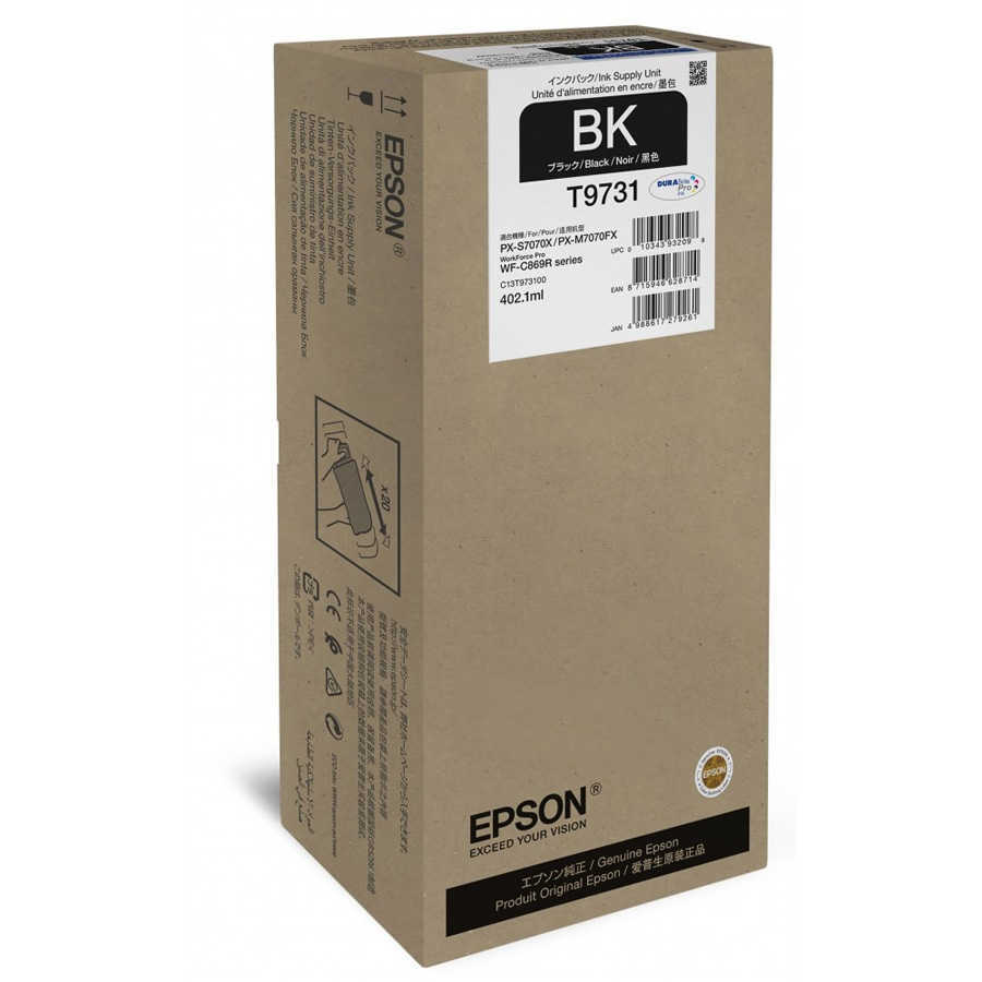 Epson T9731 C13T973100 XL Orijinal Siyah Kartuş 22.500 Sayfa
