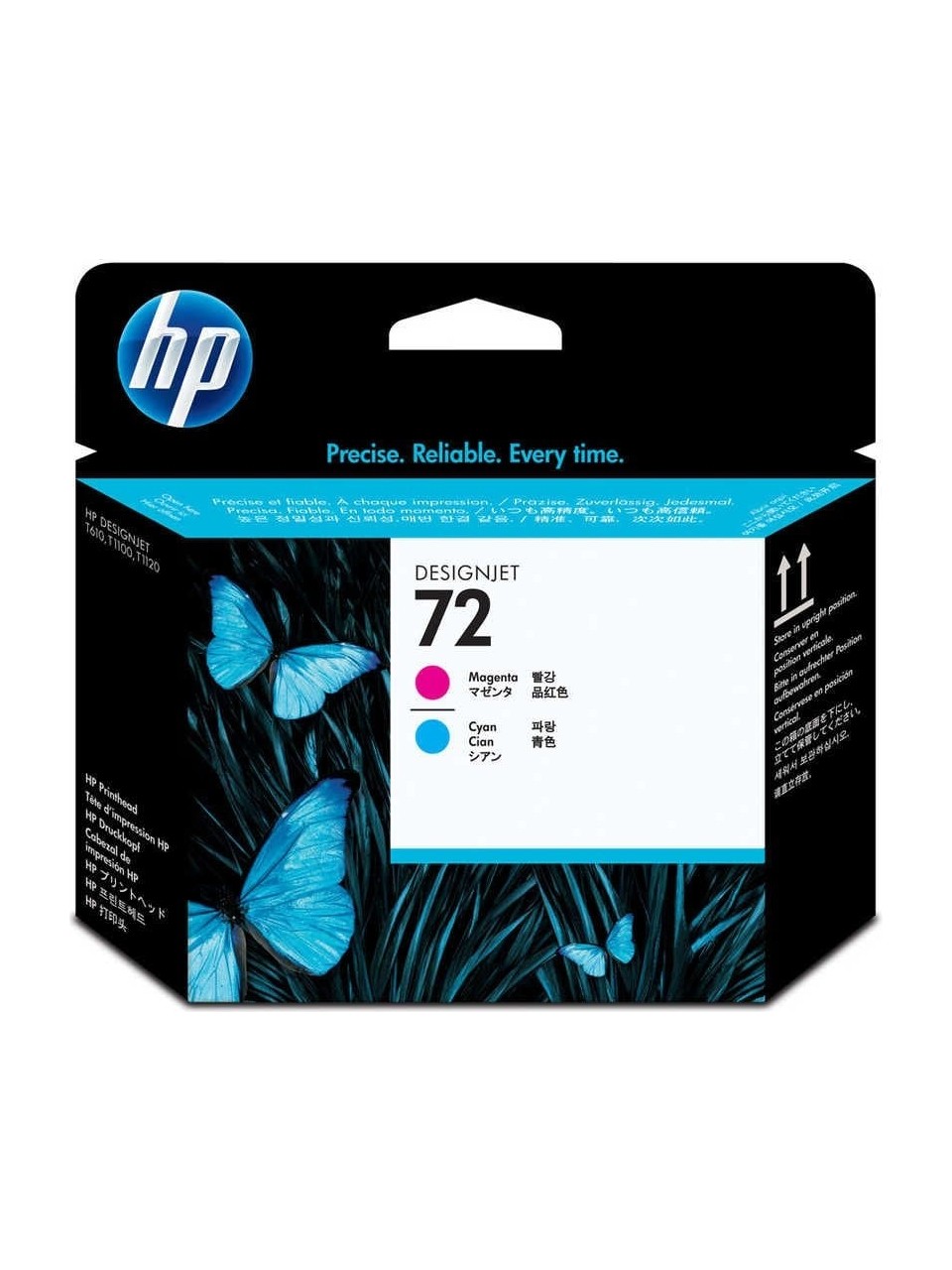 HP 72 C9383A Kırmızı ve Mavi Orijinal Baskı Kafası