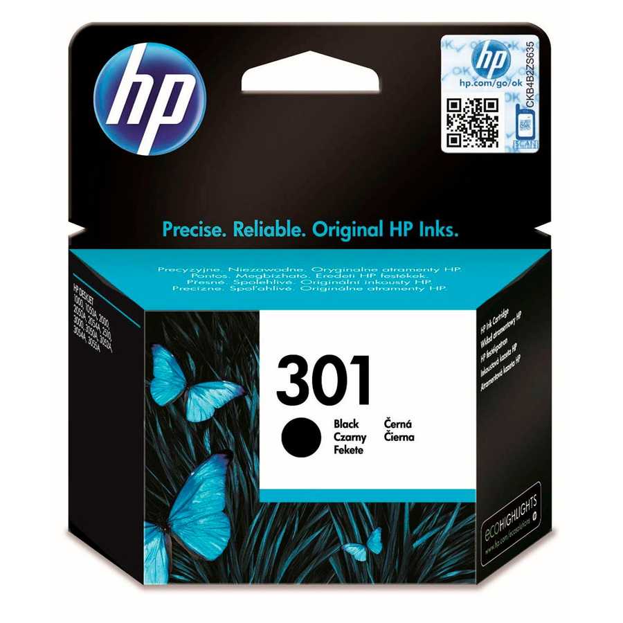 Hp 301 CH561EE Siyah Orijinal Kartuş 190 Sayfa