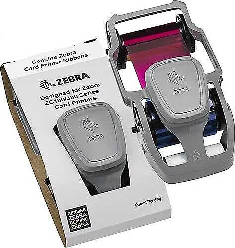 Zebra ZC300 YMCKO Renkli Ribon (300 Baskı)